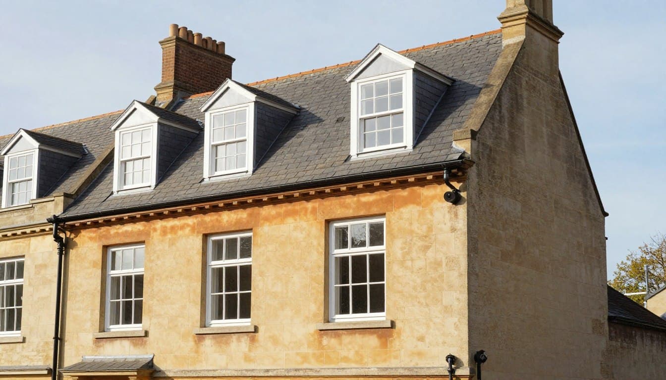 L-shaped dormer loft conversion on an Oxford property